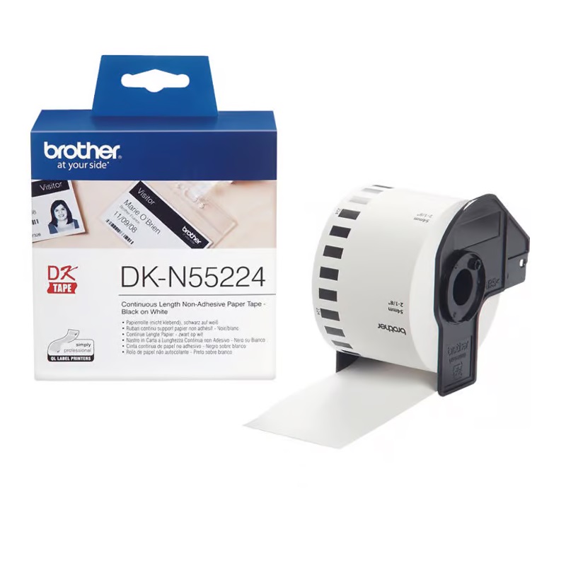 Picture of Brother Label Roll Continuous Paper DKN55224 54mm. BRDKN55224